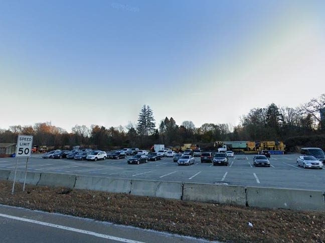 The potential new salt facility site at 1672 Worcester Road. 