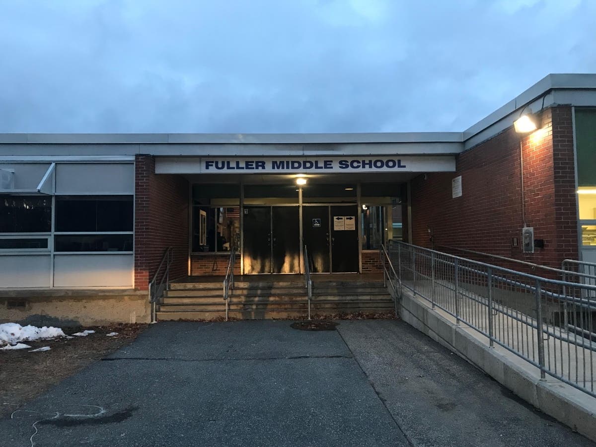 Fuller Middle School in early 2020, its second-to-last year in existence. 