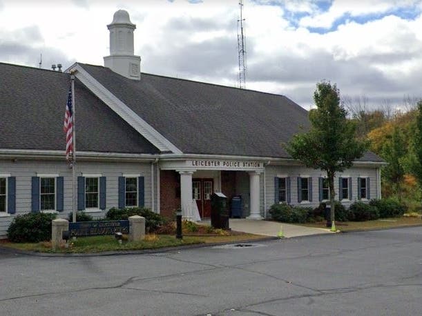 A 24-year-old Cherry Valley man rammed his SUV into the Leicester police station early Sunday morning before officers shot and killed him. 