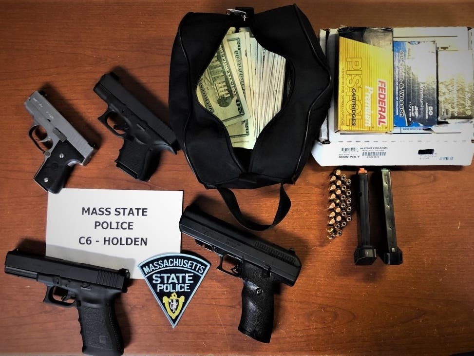 Ri Man Arrested With Guns 1k After I 290 Stop Worcester Ma Patch