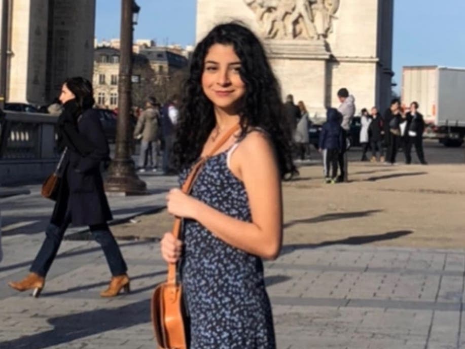 Sarah Veliz, the 2021 winner of the Milford Democratic Town Committee scholarship.