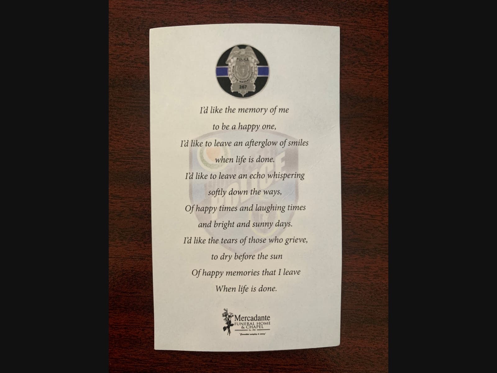 Photos: Thousands Attend Worcester Officer's Funeral | Worcester, MA Patch