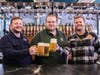 From left to right: Jack's Abby owners Sam, Eric and Jack Hendler. The Framingham brewery will celebrate its 10th anniversary on July 22. 