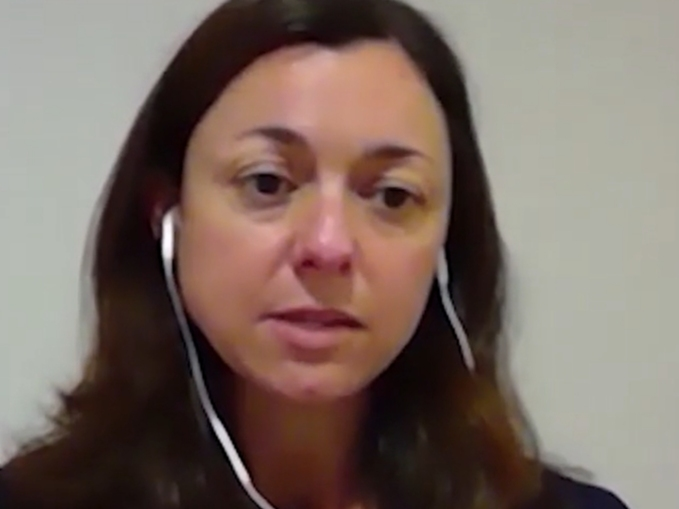 Acting Framingham Health Director Alexandra DePalo, Mayor Yvonne Spicer's new pick to lead the department following Sam Wong's resignation. 