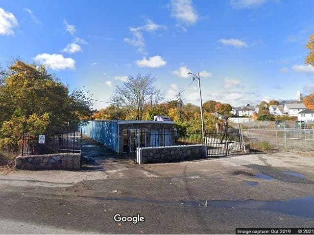 The storage facility at 15 Beach St. in Milford where Paul Weaver, 54, was stabbed to death two weeks ago. 