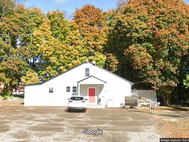 The Greater Milford Social Club building at 28 Granite St. near Fino Field. 