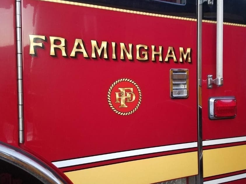 Framingham firefighters responded to a fire at 640 Worcester Road Friday morning. 