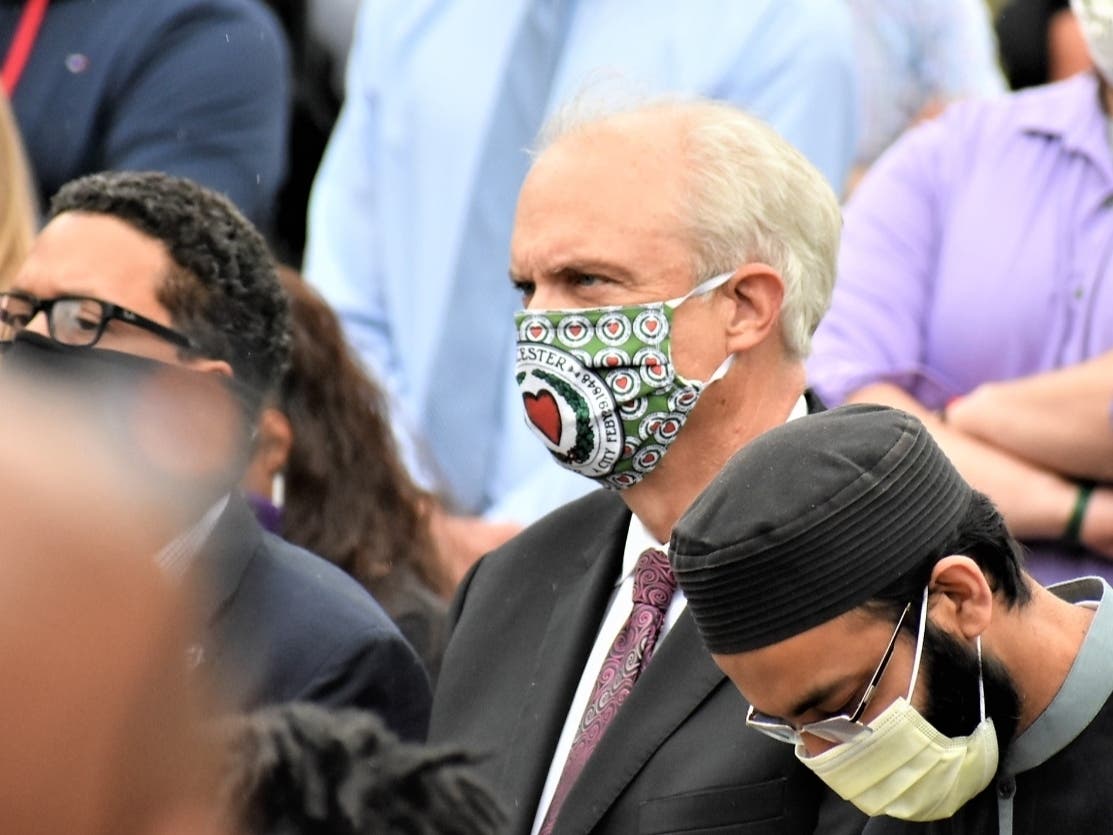 Worcester Mayor Joseph Petty, who is running for a sixth term in 2021 as the mayor and an At-Large Councilor. His current term has been spent mostly dealing with the pandemic.