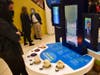 The EcoTarium held a reception for the new exhibit "Project Vaccine: Our Best Defense" on Tuesday evening. 