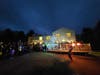 Davey the Clown performs for the attendees at Sunday's menorah lighting in Sudbury. 