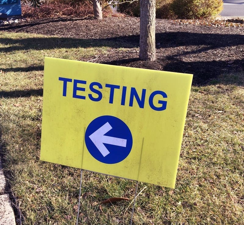 Framingham and Ashland's coronavirus testing sites will have reduced hours during upcoming holidays. 