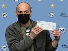 William Ruane of Milford was the first $4 million “Diamonds 50X” winner ever.