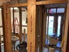 Interior renovations at the new Family Promise MetroWest shelter along Mulligan Street. 