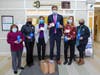 Worcester County Sheriff Lew Evangelidis gave PPE to the Milford Senior Center this week.