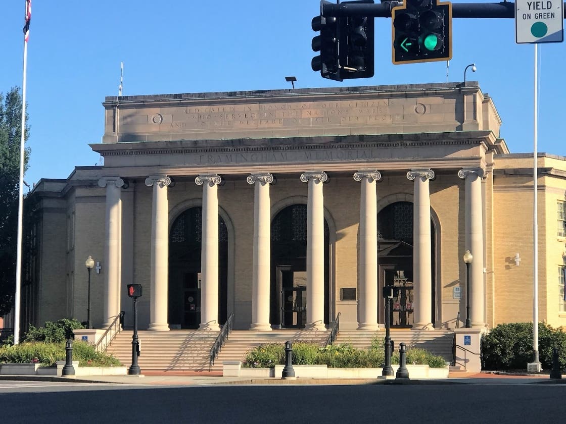 Framingham Mayor Charlie Sisitsky gave his first state-of-the-city speech on Monday. 