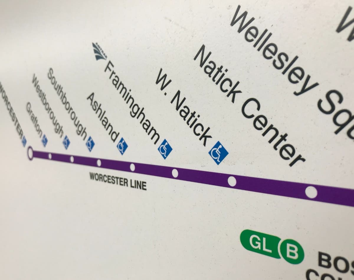 The MBTA responded to two separate broken rails during the Tuesday morning commute. 