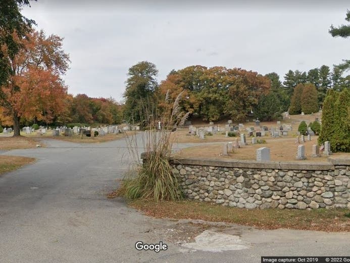 Framingham police responded to a vandalism incident at St. Stephen Cemetery on Saturday.