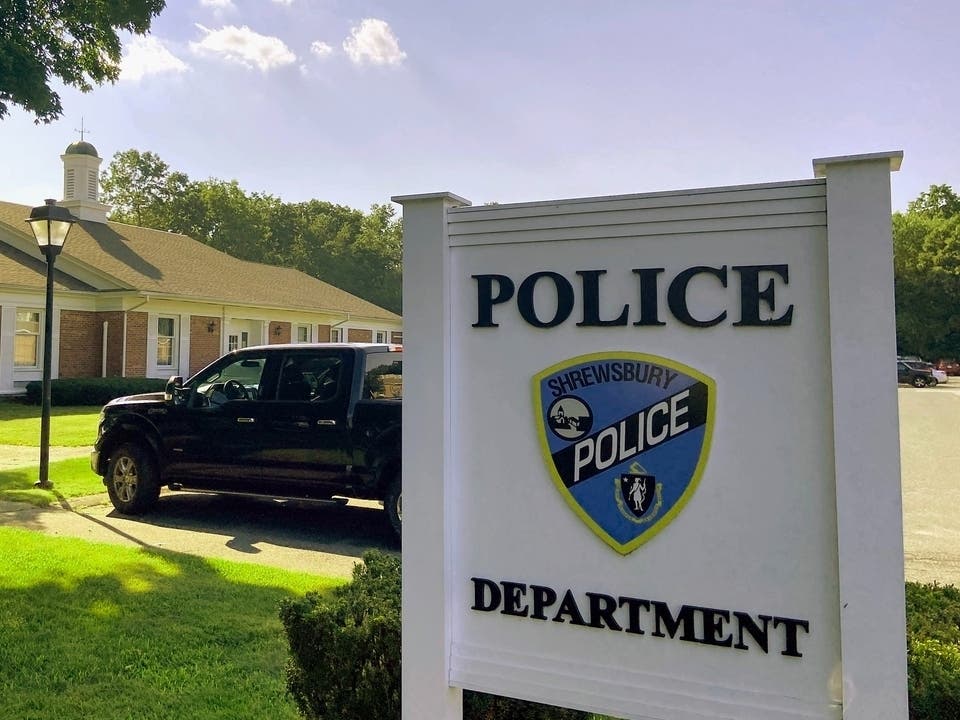 Three men were arrested on gun and drug charges after a Route 9 traffic stop in Shrewsbury. 