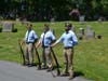 American Legion Post #133 of Wayland rifle salute.