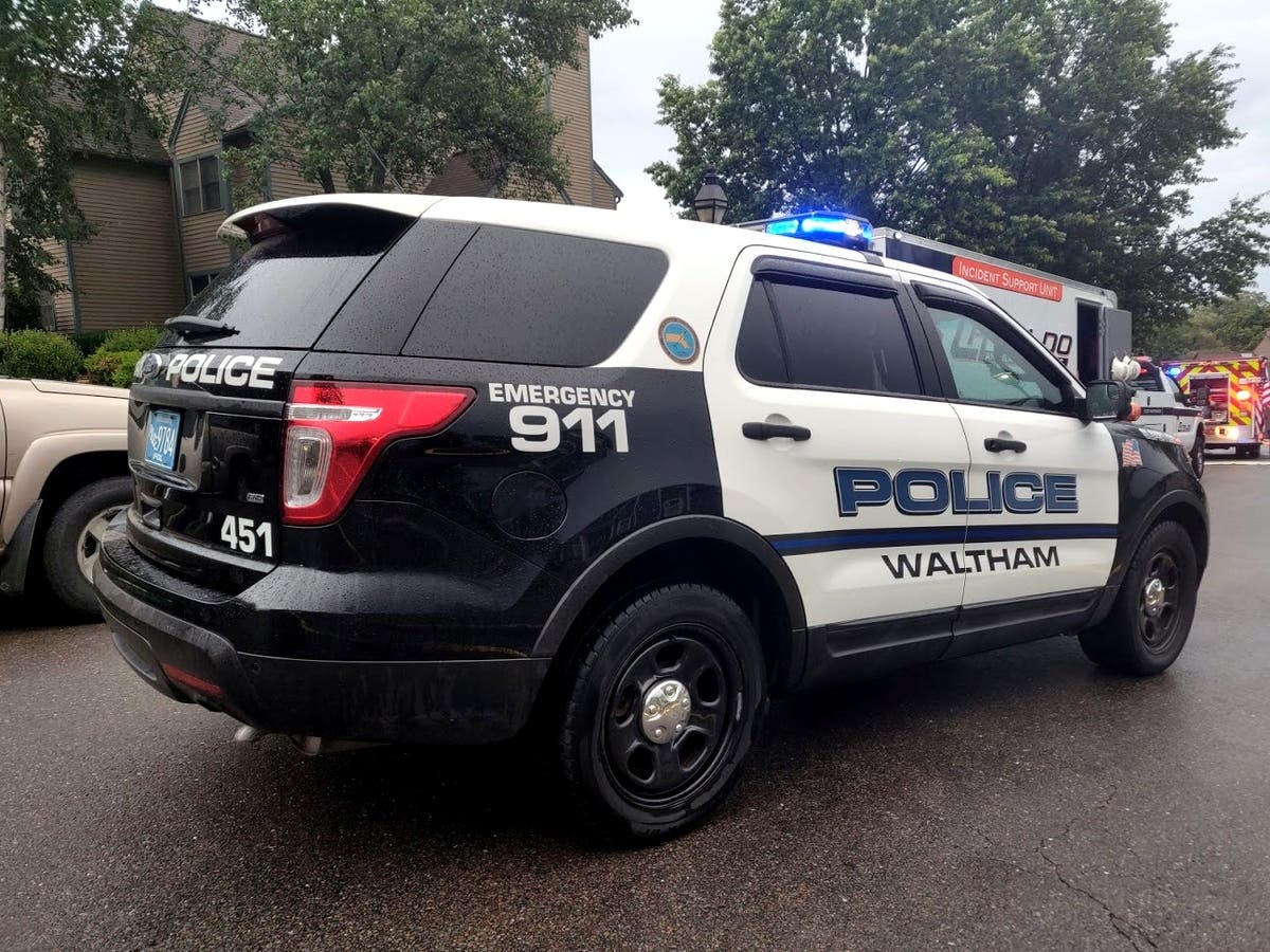 Waltham police were warning residents about possible electrical problems Saturday. 
