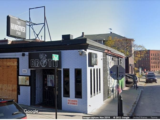 The sister restaurants Broth and the Hangover Pub closed in September.
