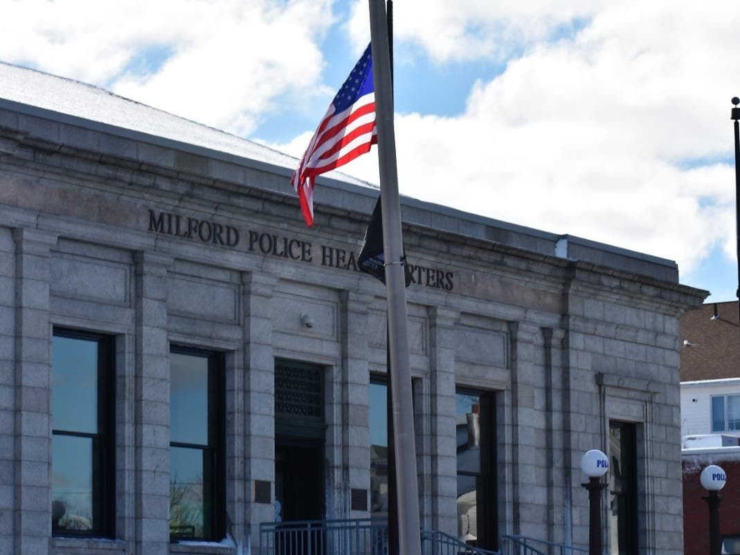Milford's last permanent police chief, Tom O'Loughlin, now the Select Board chair, stepped down in June 2019.