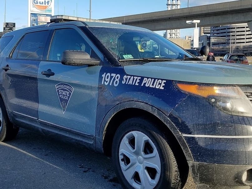 State police reported the death of an Ohio man following a Thursday morning pileup along the Mass Pike in Auburn.