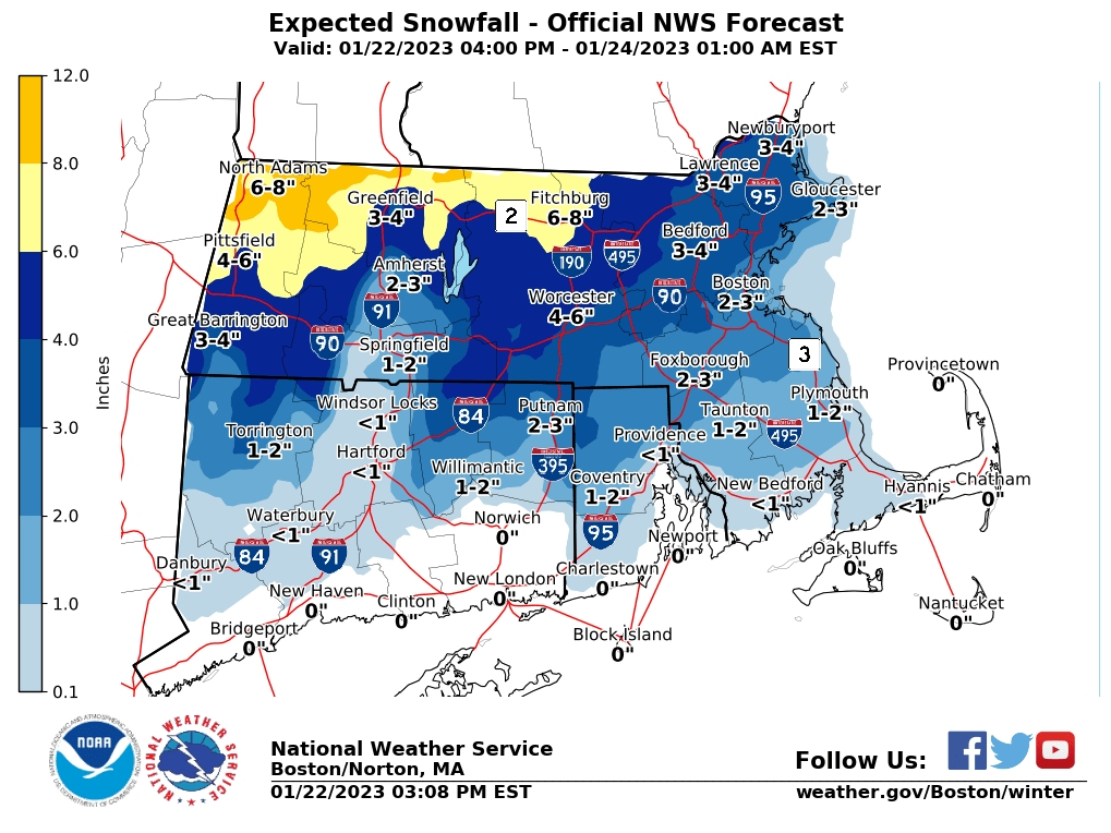 Storm May Bring 6 Inches Of Snow To Parts Of MA; Some Schools Closed ...