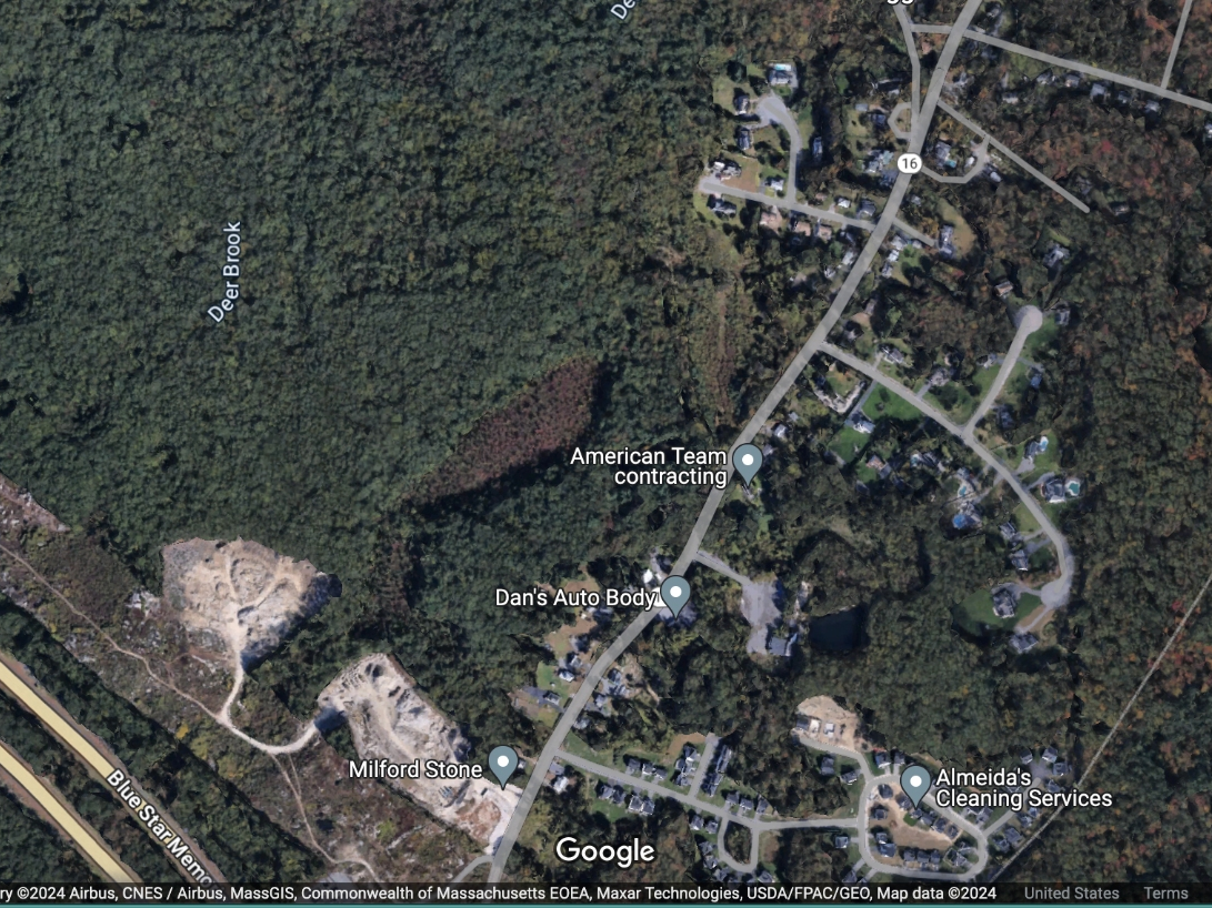 A parcel at 460 East Main St. in Milford may soon be home to a 192,000 square-foot wholesaling center. 