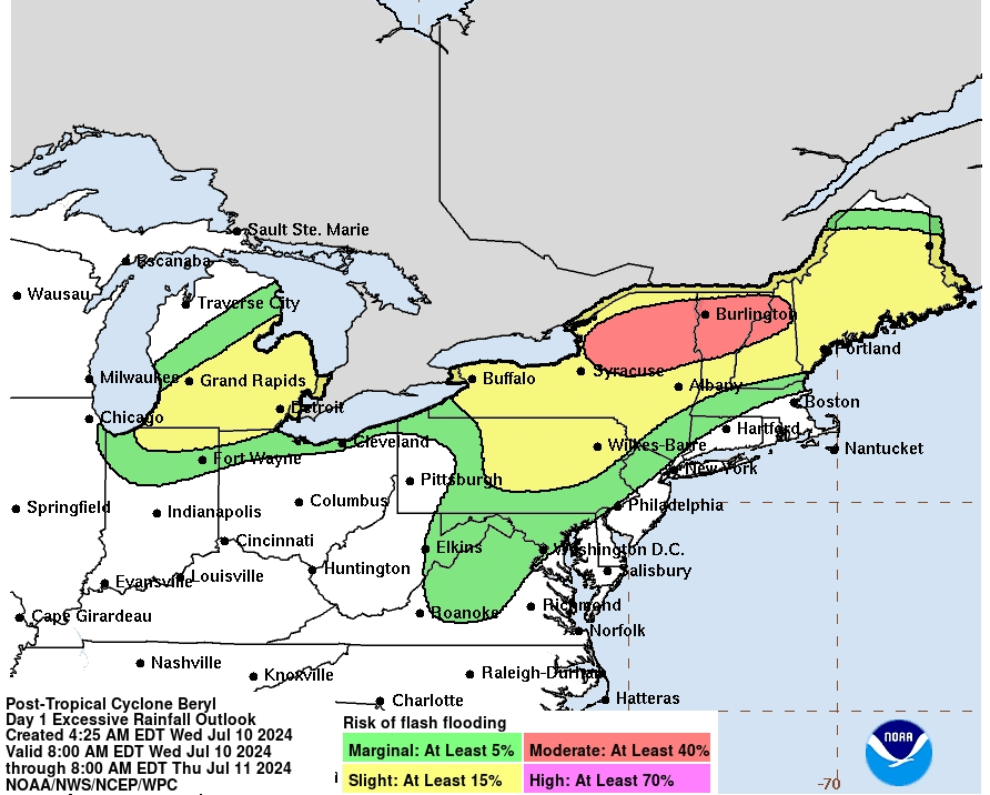 Remnants Of Beryl Bring Severe Weather To Massachusetts: Forecast ...