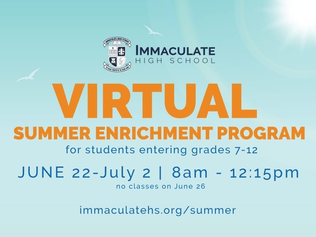 Register Now for the IHS Virtual Summer Enrichment Program Danbury