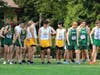 Mario D & Nate S (middle, right) get set to run.