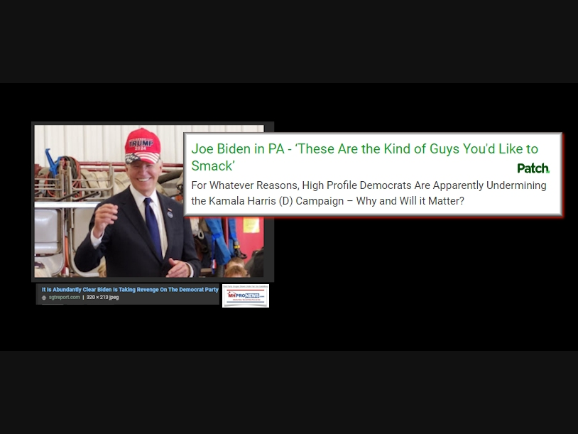 Image credits are as shown. Collage and text by L. A. "Tony" Kovach for the Patch.