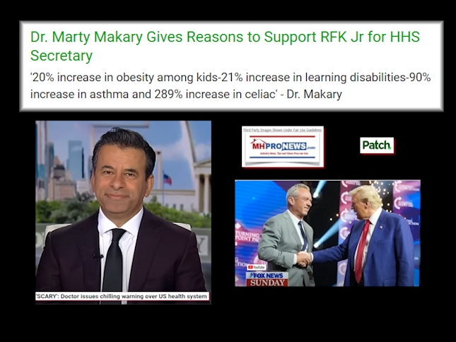 Base image credits YouTube and Fox News Sunday. Text and image collage credits by MHProNews' L. A. "Tony" Kovach for the Patch. 