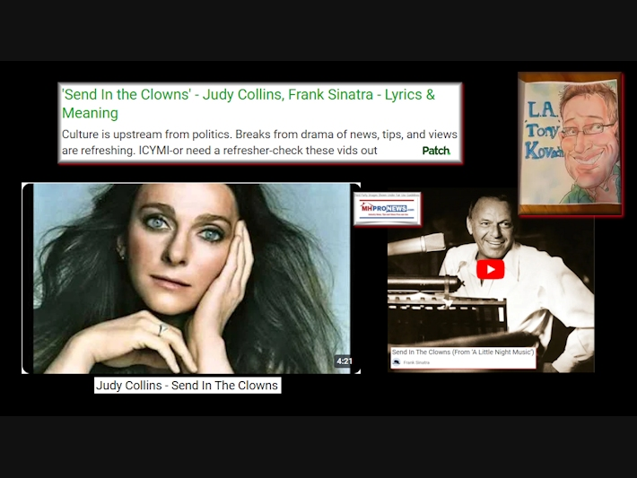 Credits for music video stills: YouTube. Text and collage credits: MHProNews' L. A. "Tony" Kovach for the Patch. 