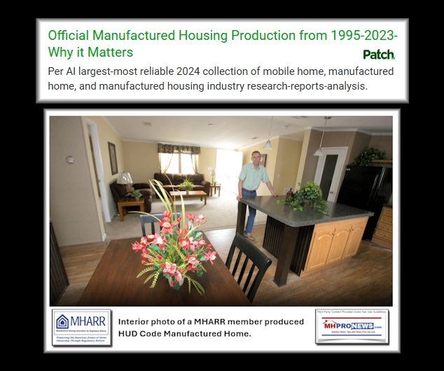 Base image credits are to the Manufactured Housing Association for Regulatory Reform (MHARR). Text and collage credits are to this writer for MHProNews and this Patch. 