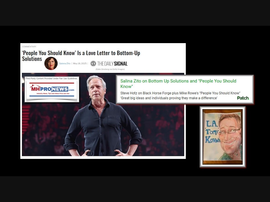 Base image on left credits are as shown. Text and collage credits are to this writer for MHProNews and this Patch.