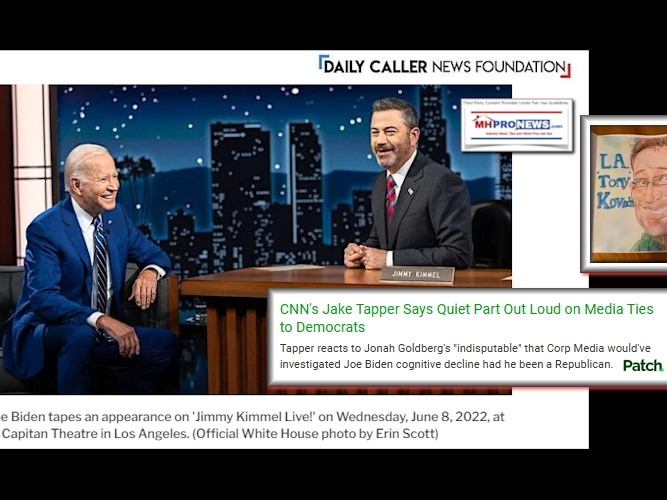 Base image credit on left: White House. Text and collage credits are to this writer for MHProNews and this Patch.