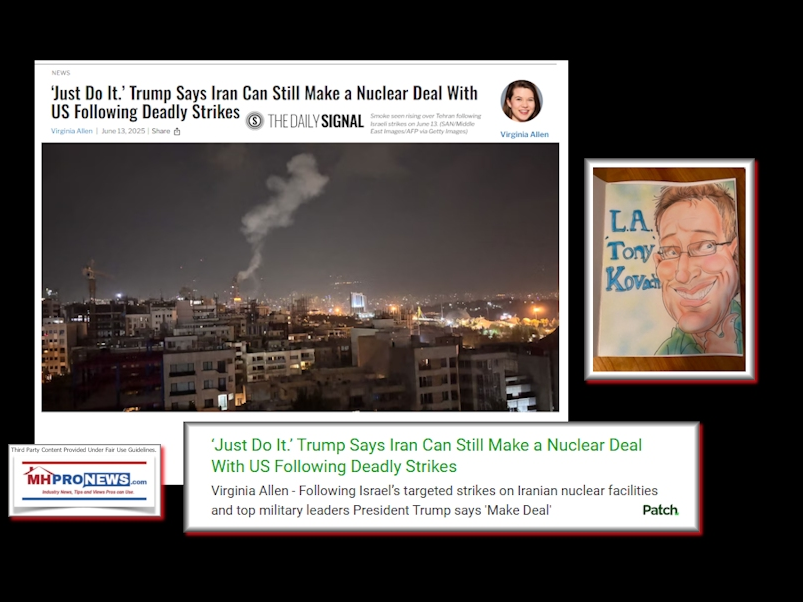 Base image credits on left are to the Daily Signal as shown. Text and collage credits are to this writer for MHProNews and this Patch.