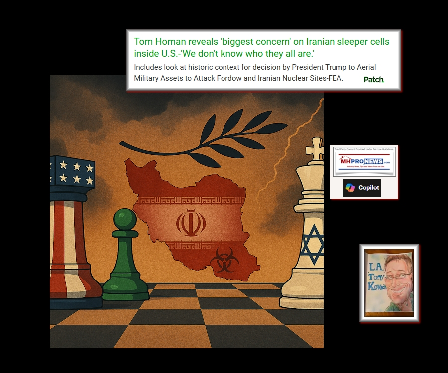 Base Image credits on left are as shown. Text and collage credits are to this writer for MHProNews and this Patch.