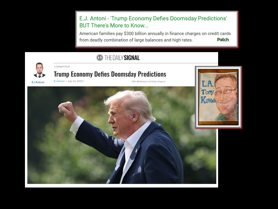Base image credits are as shown to the Daily Signal. Text and collage credits are to this writer for MHProNews and this Patch.