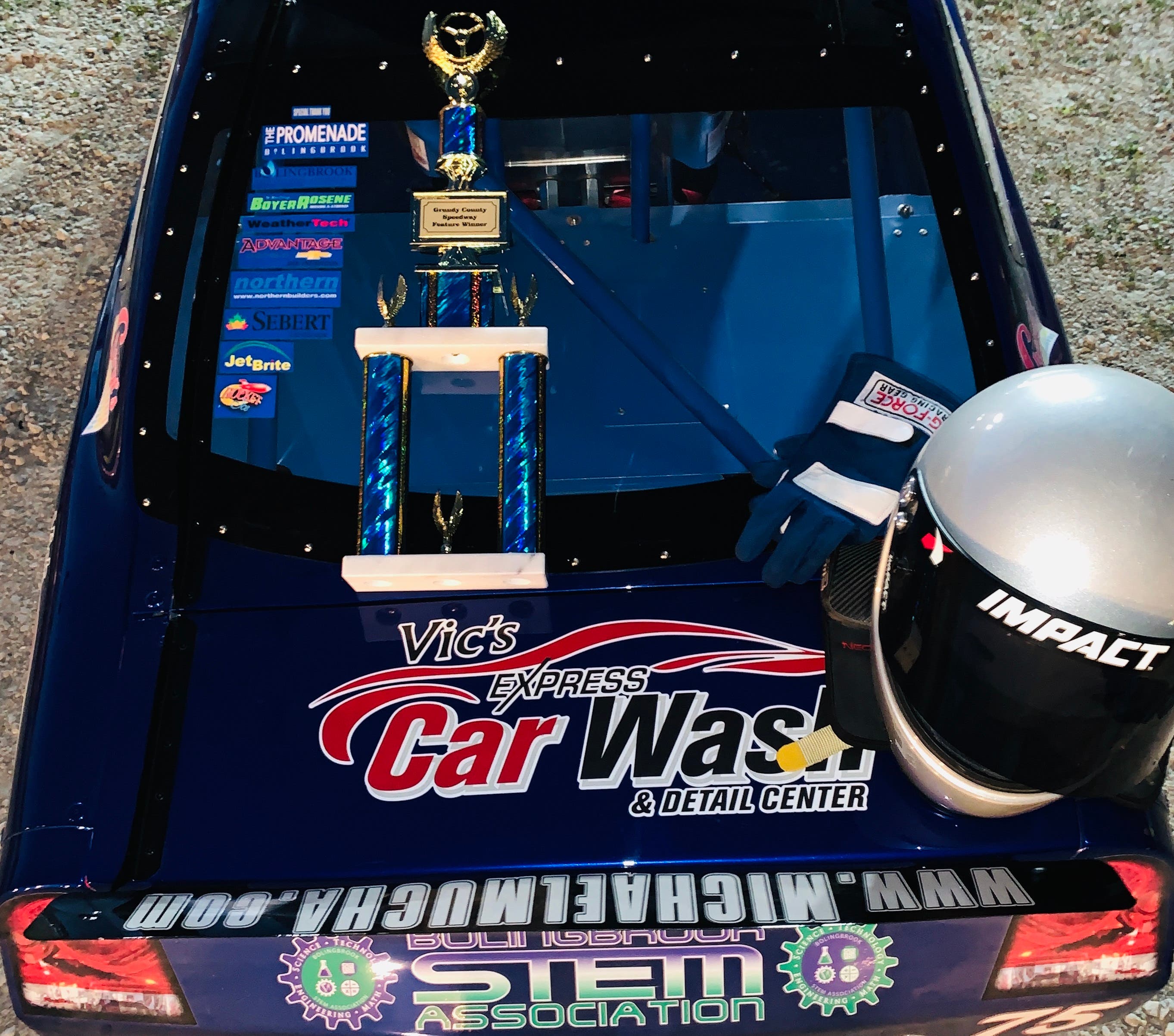First Place Trophy Grundy County Speedway First Place Trophy Grundy County Speedway