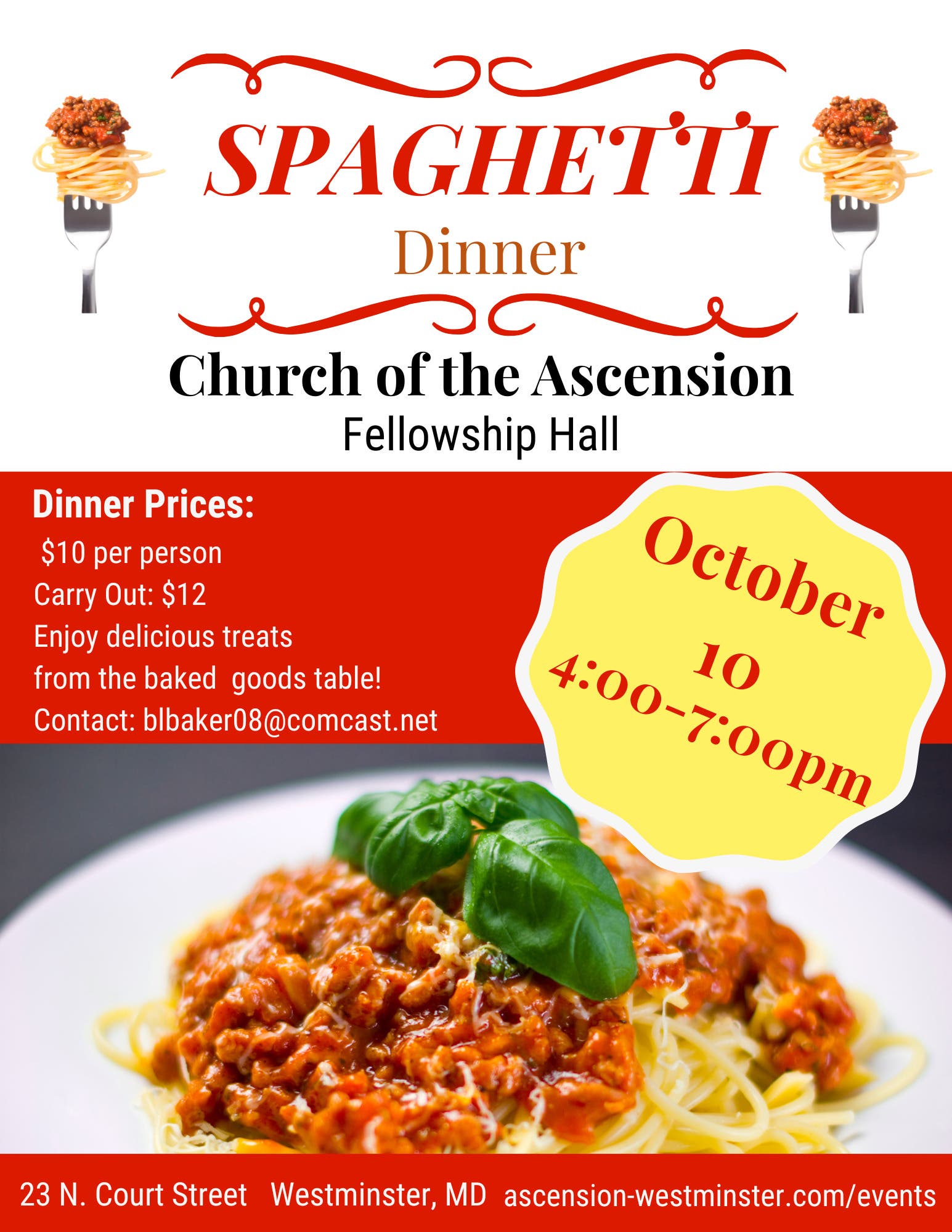 Spaghetti Dinner