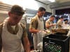 Service members help assemble meals at The Carter Burden Luncheon Club