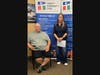 Don McKinley, 54 of Imlay City, shares a laugh and his healthcare journey as a patient w/ Trinity Community Care - a Shelby Twp. non-profit providing no-cost healthcare to uninsured, underinsured adults - as TCC Executive Director Amber Scarletta reacts.