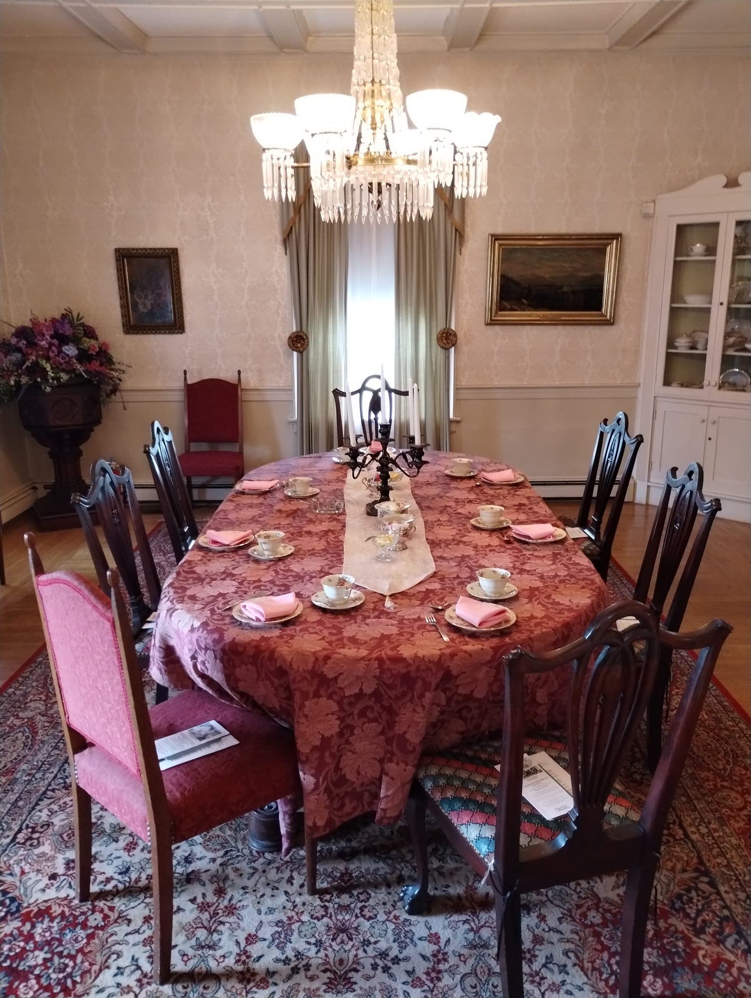 May 15 4pm  Celebrating America 250th Tour with Tea at Gov. Sprague Mansion Museum
