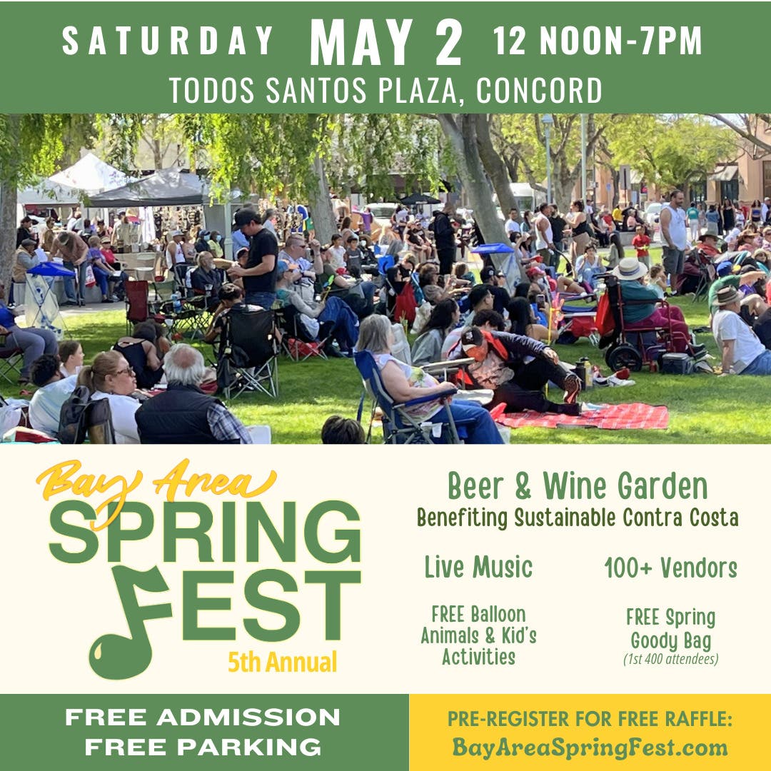 Bay Area SpringFest FREE in Concord May 2