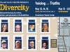 Jack Gehringer of Evanston (bottom row, second from right), is one of 8 performers in Divercity - Voicing Our Truths