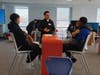 Carlo Chirchirillo, Director, Global Accounts, IHG Hotels and Resorts, guided ASPIRA  seniors through mock job interviews at the ASPIRA Business and Finance High School event.