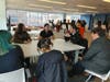 Carlo Chirchirillo, Director, Global Accounts, IHG Hotels and Resorts, guided ASPIRA  seniors through mock job interviews at the ASPIRA Business and Finance High School event.